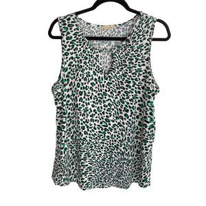 Coco's Clozet Animal Print Tank Top L